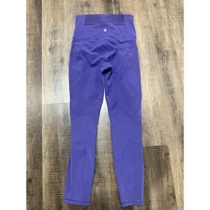 Lululemon Rogue‎ Renegade Super High Rise Tight Midnight Orchid Size 4